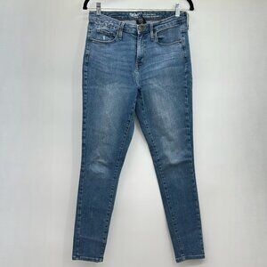 Mossimo Denim Power Ultra Stretch High Rise Skinny Jeans Size 30